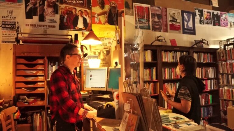 Buch- und Zeitschriftenl&auml;den in Gent